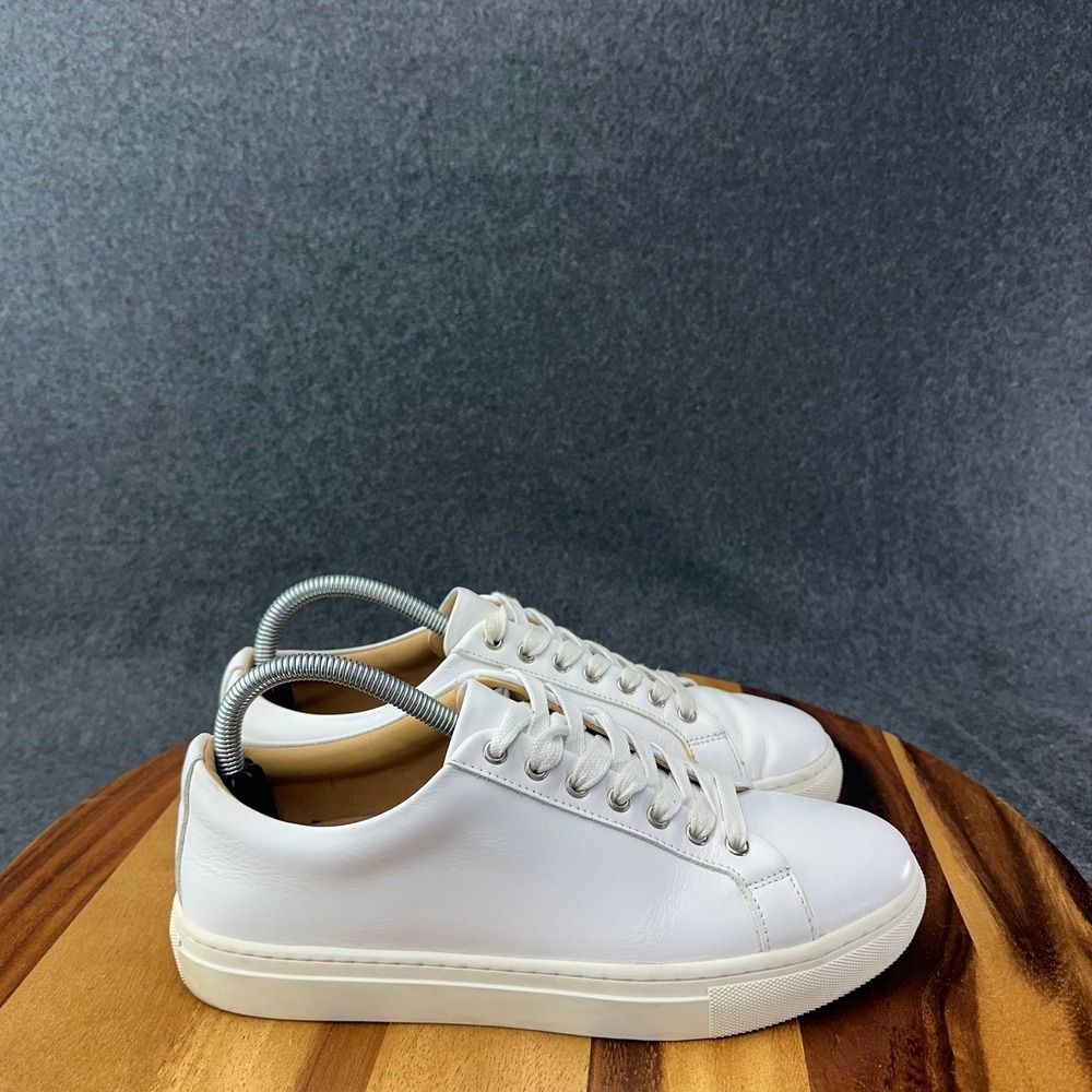 Thursday Everyday Low Top White Leather Sneakers Mens 7.5 15-2236010040